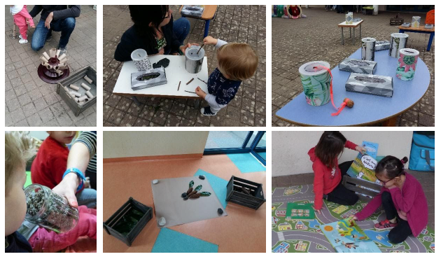 Atelier libre : Jeux sensoriels Zéro Déchet fabriqués maison - Famille 1 Atelier jeux sensoriels