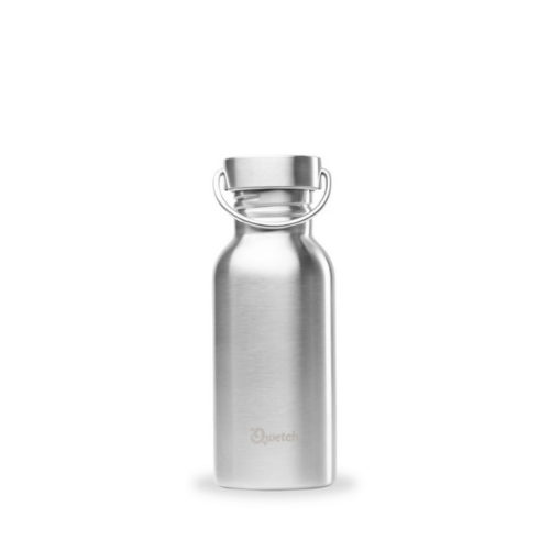 Gourde Qwetch 500ml Inox Brossé - Gros bouchon