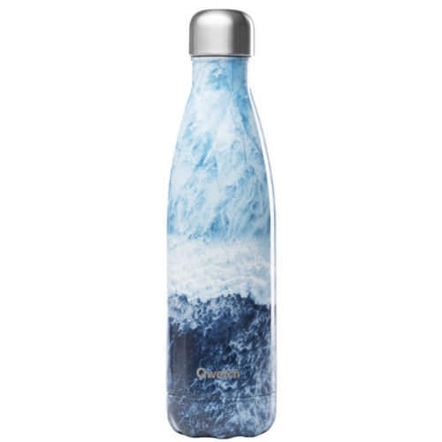 Gourde isotherme Qwetch 500ml Bleu Ocean Lover