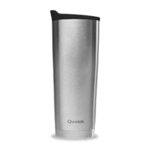 Travel mug Qwetch 470ml Inox Brossé