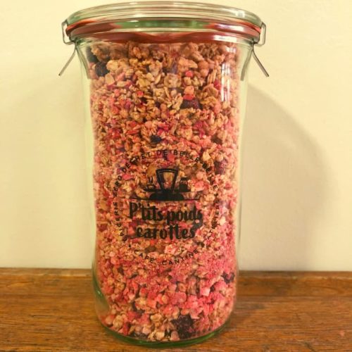 céréales bio croustillants fruits rouges