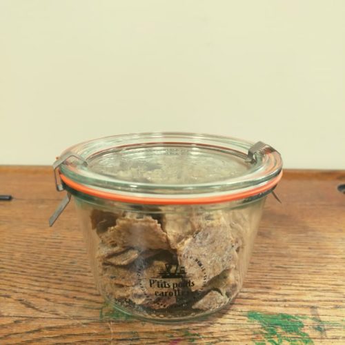 Crackers de drèches bio à la Tomme d'Anjou - Gipnix