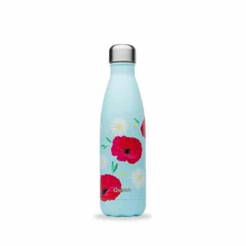 Gourde inox isotherme coquelicot 500ml 14 bouteille isotherme inox 500ml coquelicot
