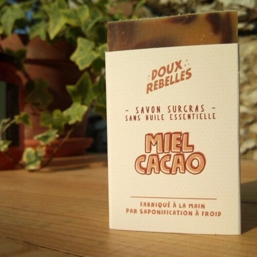 Savon Miel Cacao - Doux Rebelles 5 Savon miel cacao Doux Rebelles